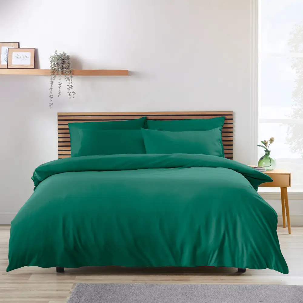 Modern Bedroom Printed Microfiber Duvet Cover Set