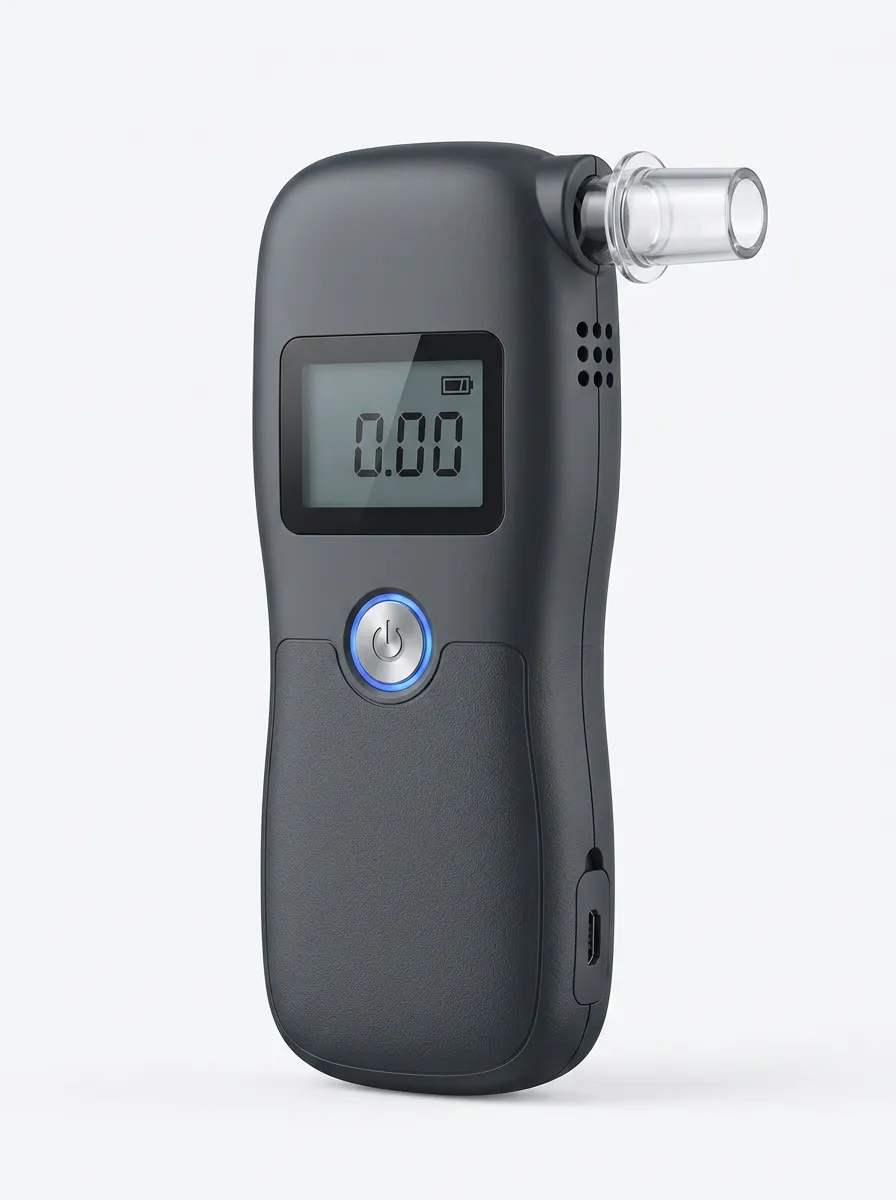 Portable Digital Breath Alcohol Tester Portable LCD Analyzer
