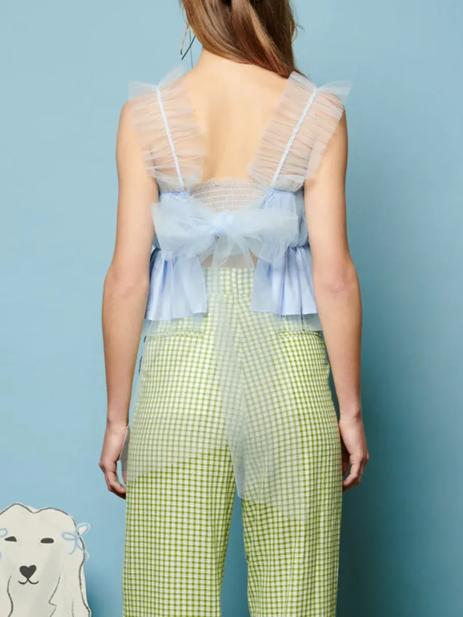Tulle Cami Top