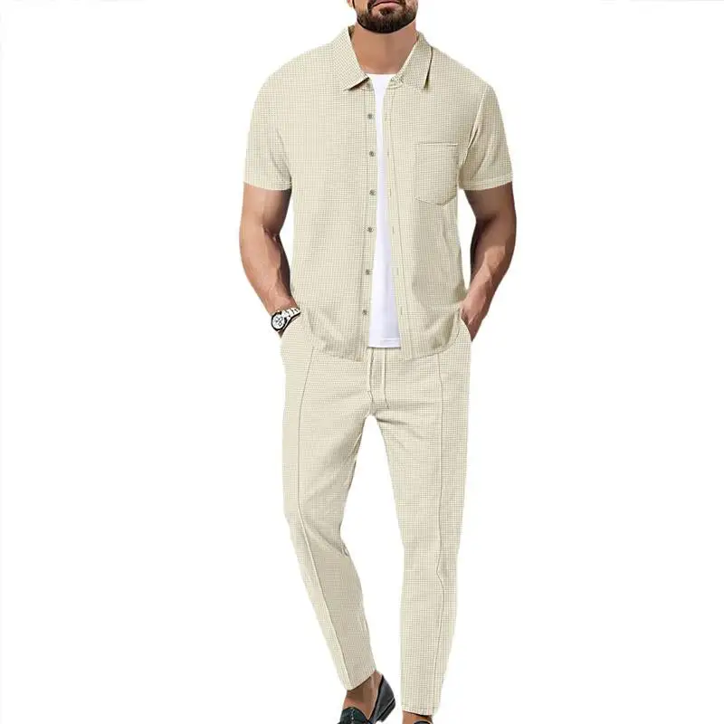 Button Shirt Set