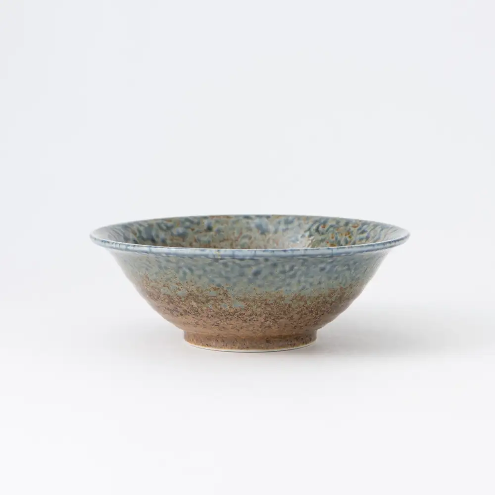 Sculpted Porcelain Serving Bowl