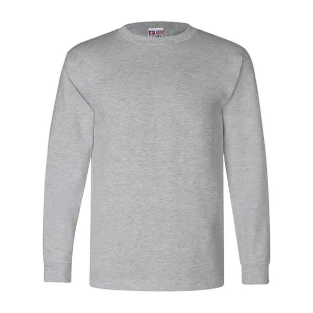 Unisex Comfort Long-Sleeve Tall Cotton-Blend T-Shirt