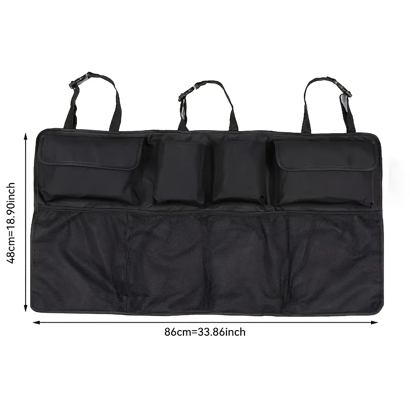 Large Car Trunk Storage Organizer