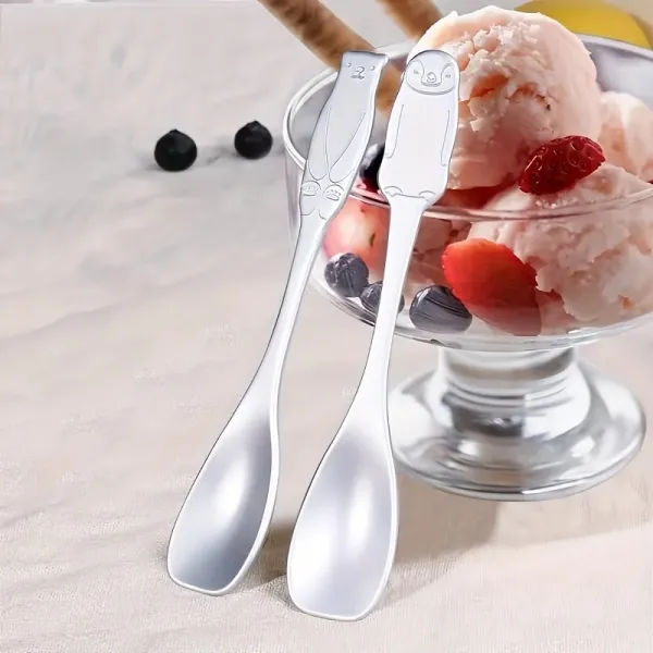 Playful Dessert Spoon Set