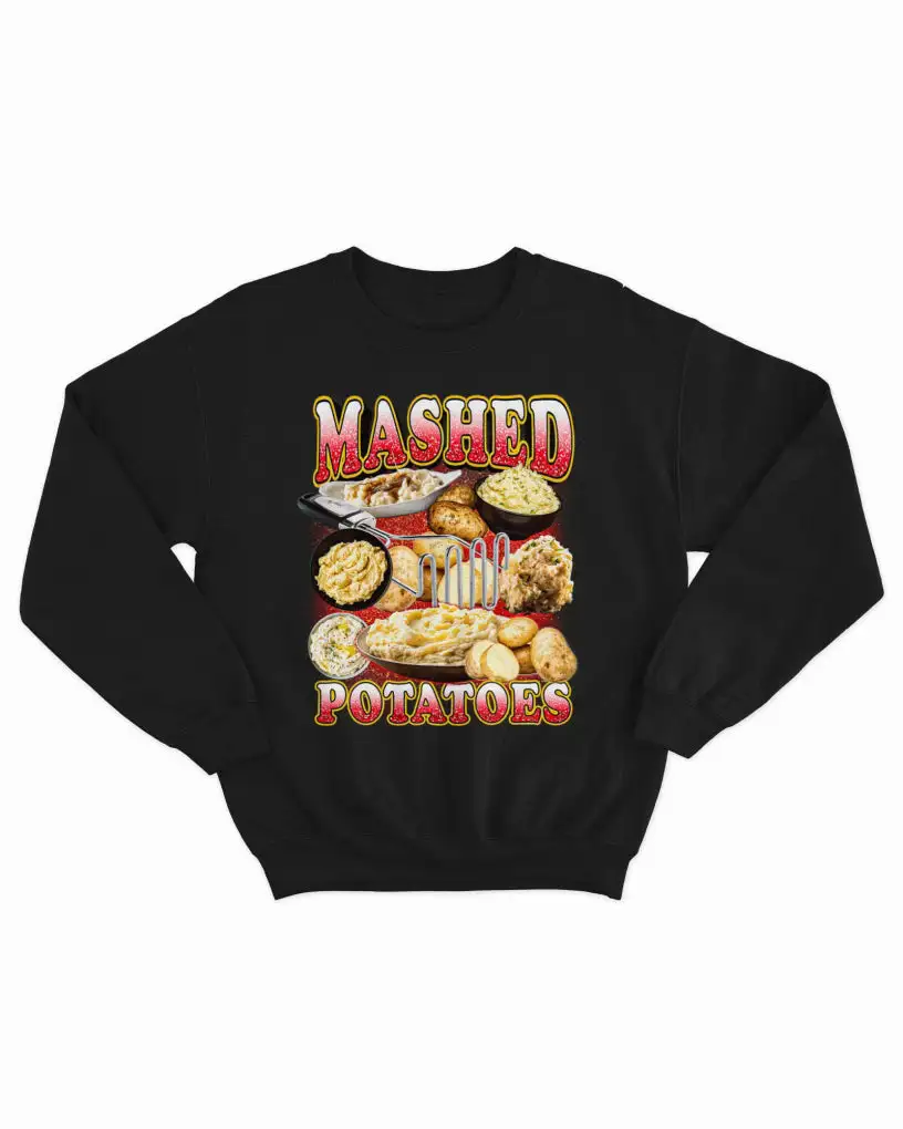 Mashed Potatoes Fleece Crewneck