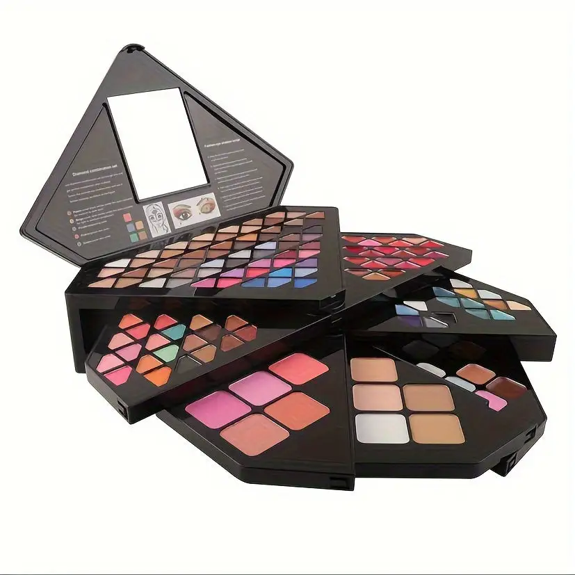 Polished Finish Setting Powder Compact