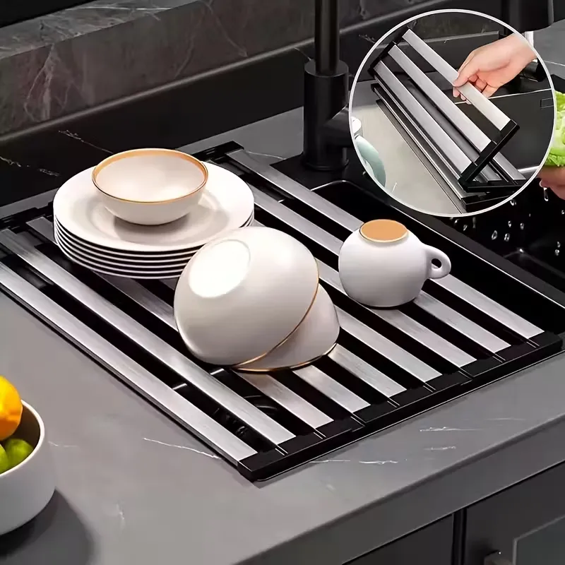 Foldable Kitchen Sink Drying Rack