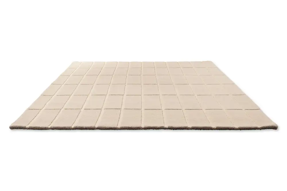Wool Tufted Geometric Understated Area Rug