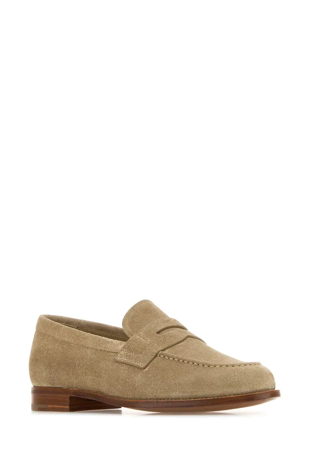 Classic Round Toe Suede Loafers