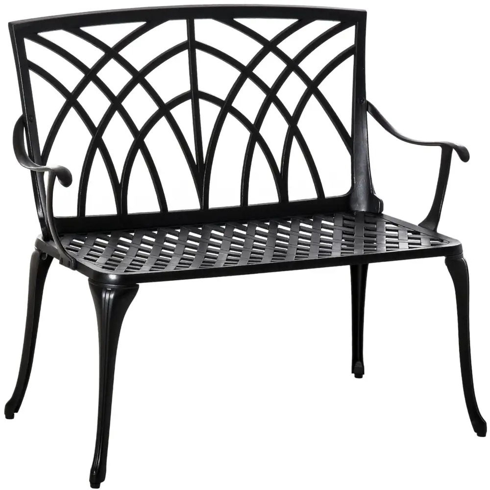 Metal Garden Bench