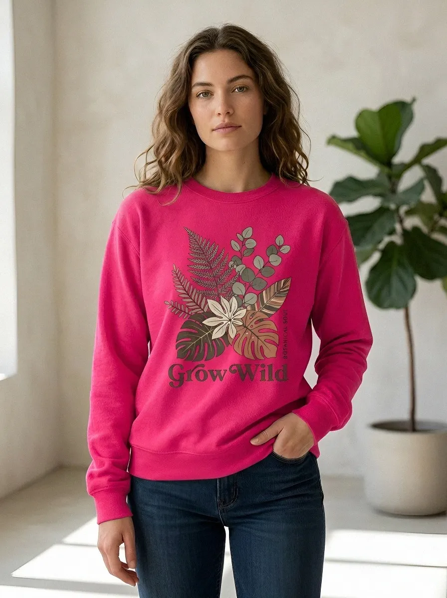 Botanical Soul Grow Sweatshirt