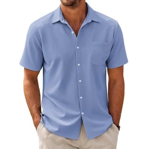 Cotton Relaxed Button Shirt