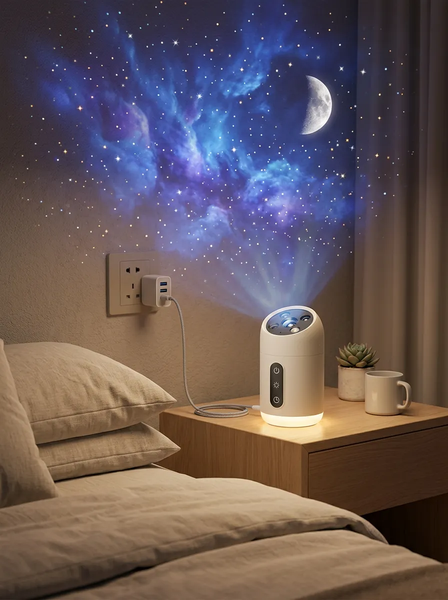 Skyglow Galaxy Moon Starry Sky Projector Night Light