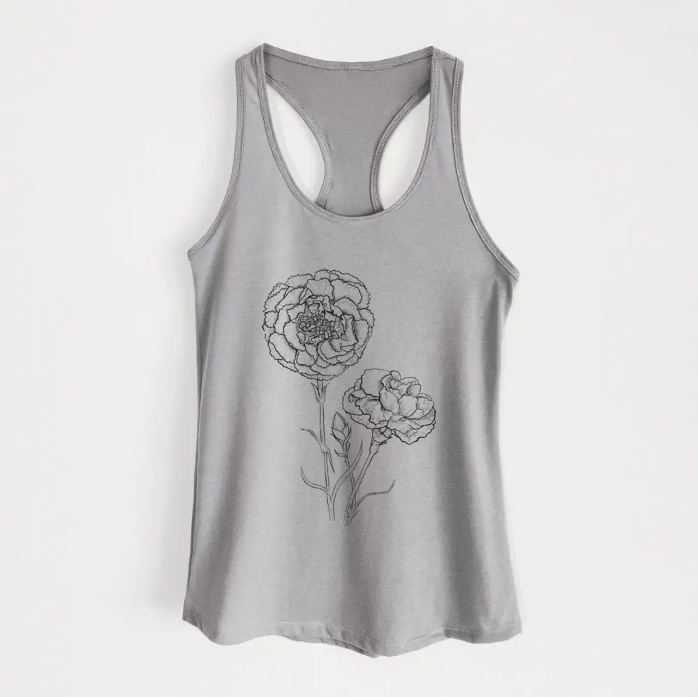 Carnations - Dianthus Caryophyllus Tank Top
