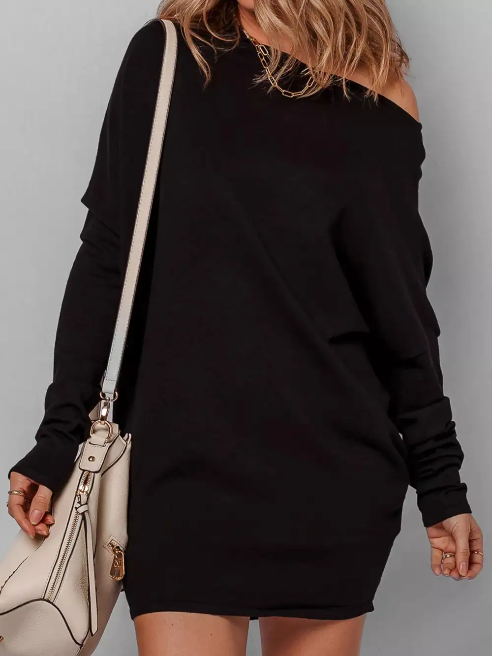 Asymmetric Mini Dress