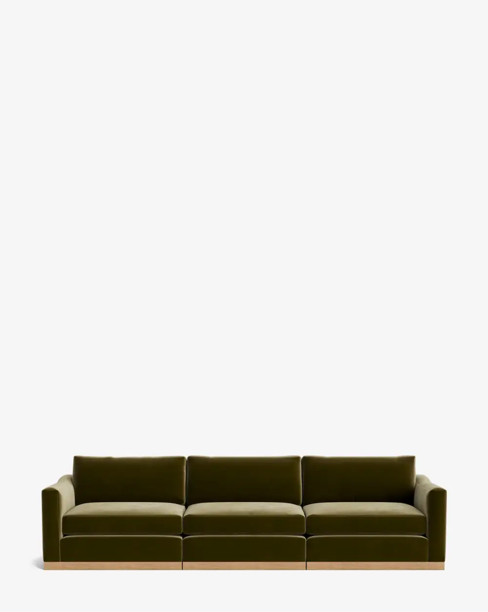 Modular Oak Sofa