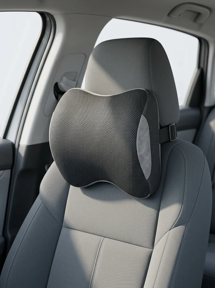Mesh Car Neck Support Pillow