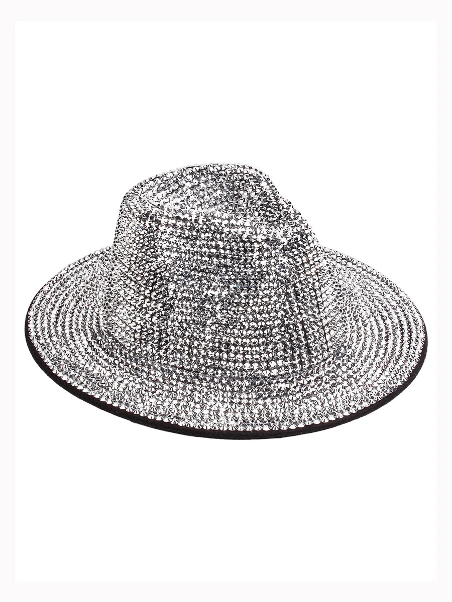 Jocelyn Sparkling Rhinestone Bucket Hat