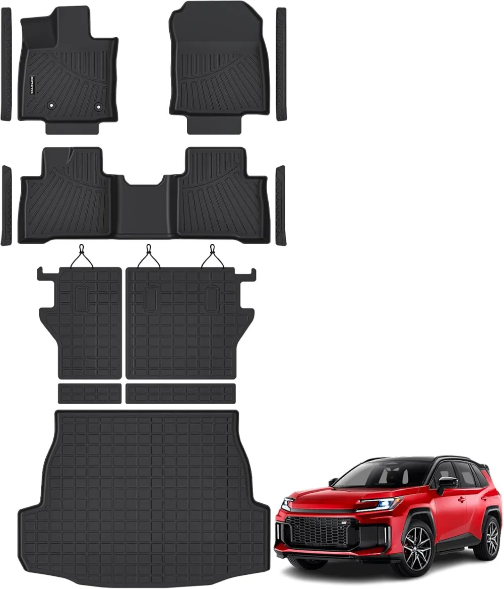 Hybrid Cargo Backrest Floor Liner Set