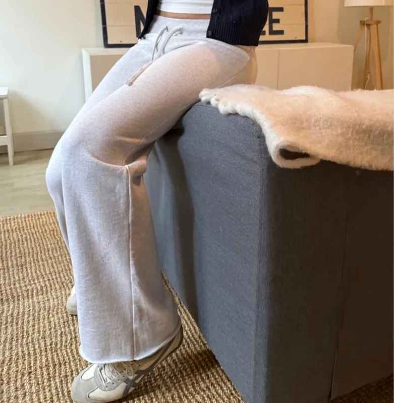 Heather Grey Fleece Pants