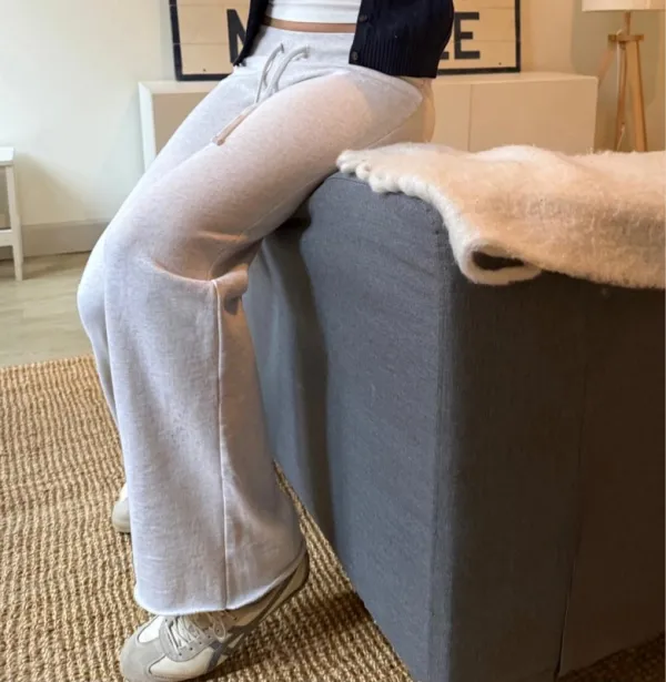 Heather Grey Fleece Pants