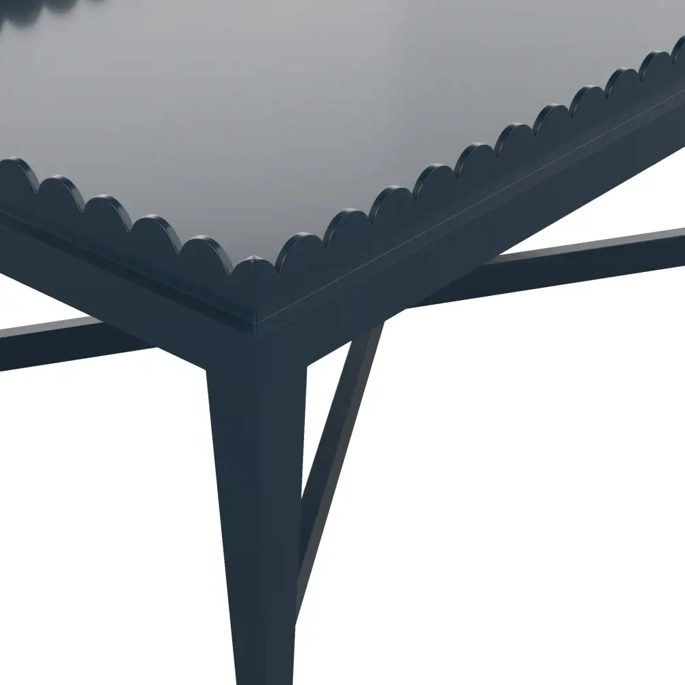 Scalloped Coffee Table