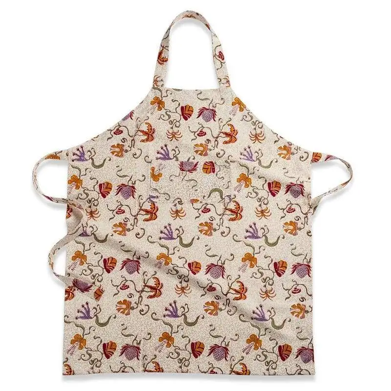 Floral Patterned Kitchen Apron