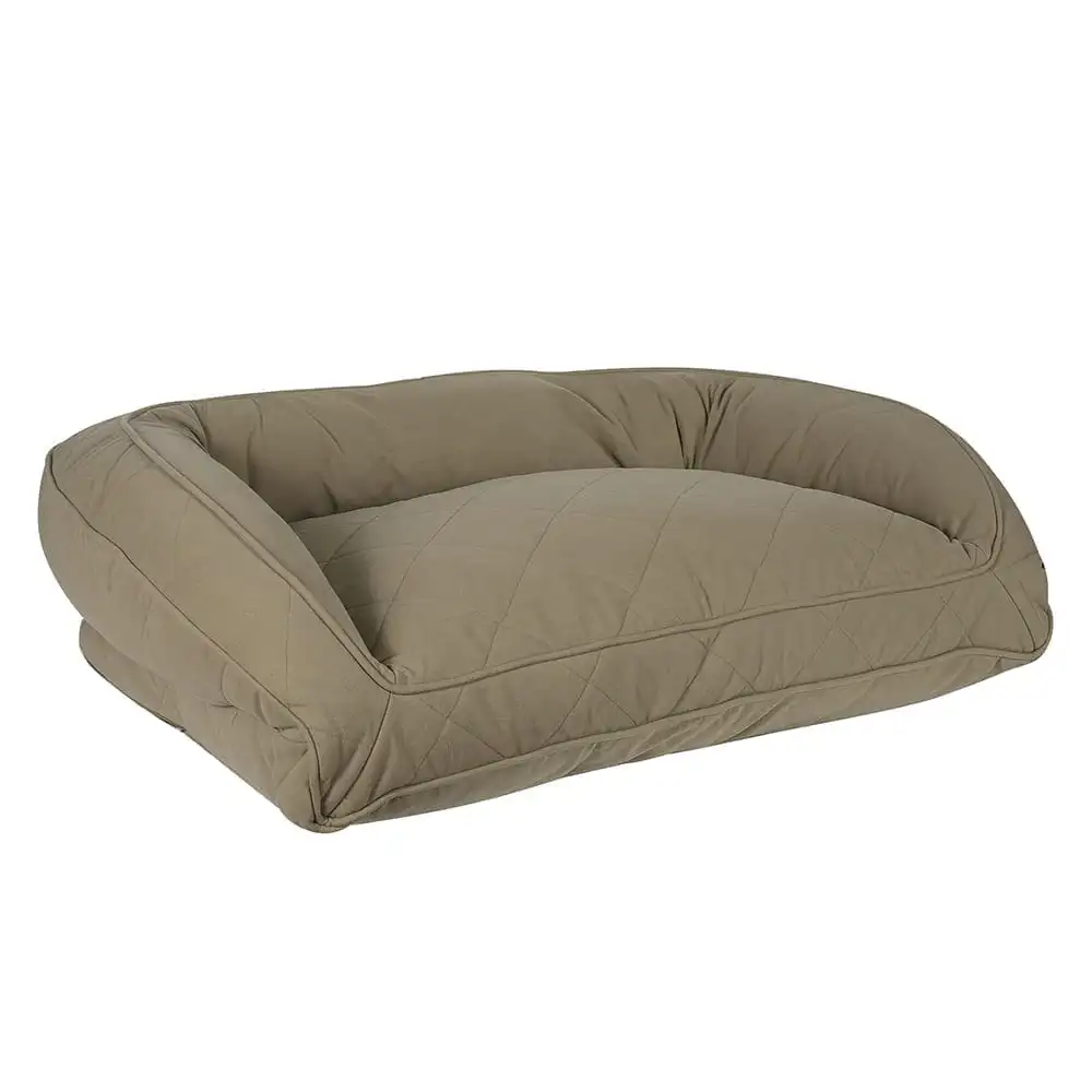 Bolster Quilted Playful Simple Pet Bed