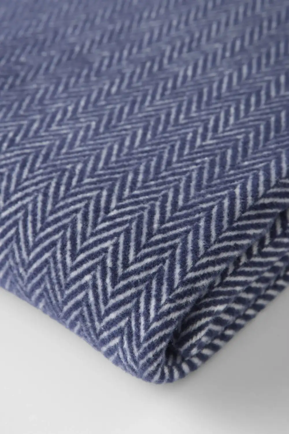 Textured Cotton Blend Throw