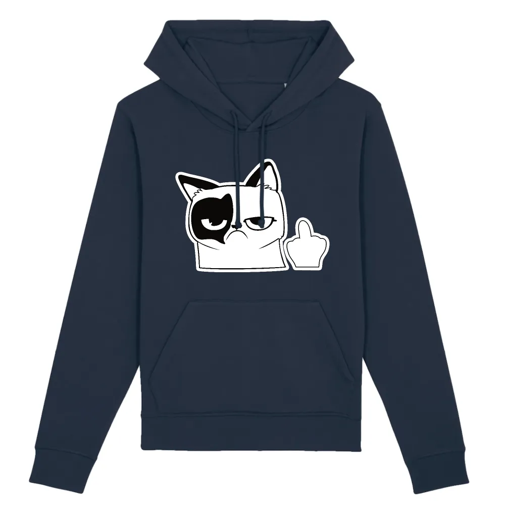 Paw Point Cat Pullover Hoodie