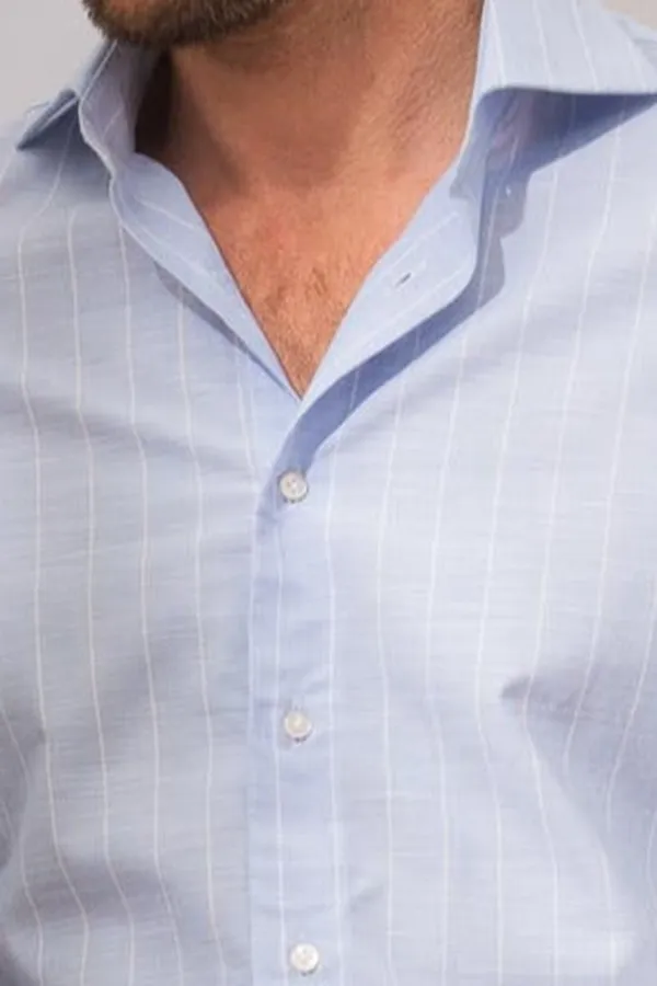 Commuting Blue Shirt