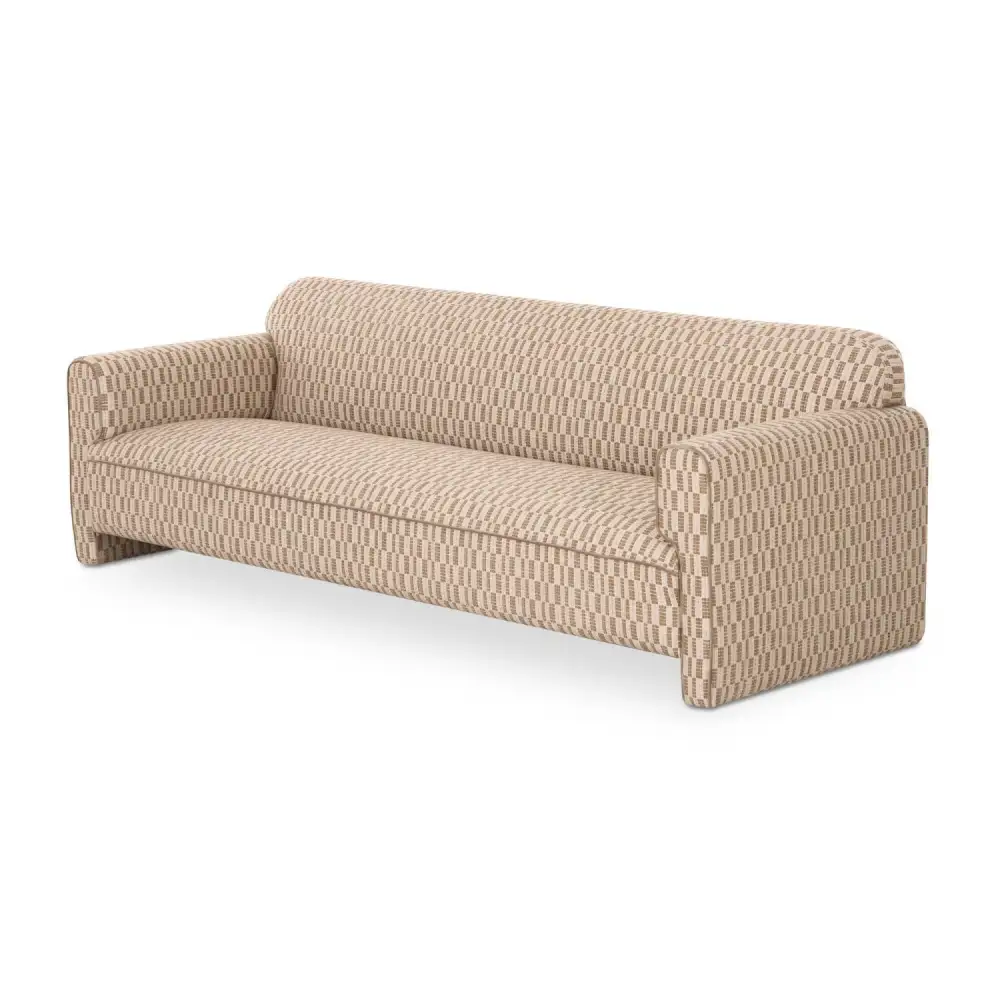 Soft-Edge Contemporary Sofa