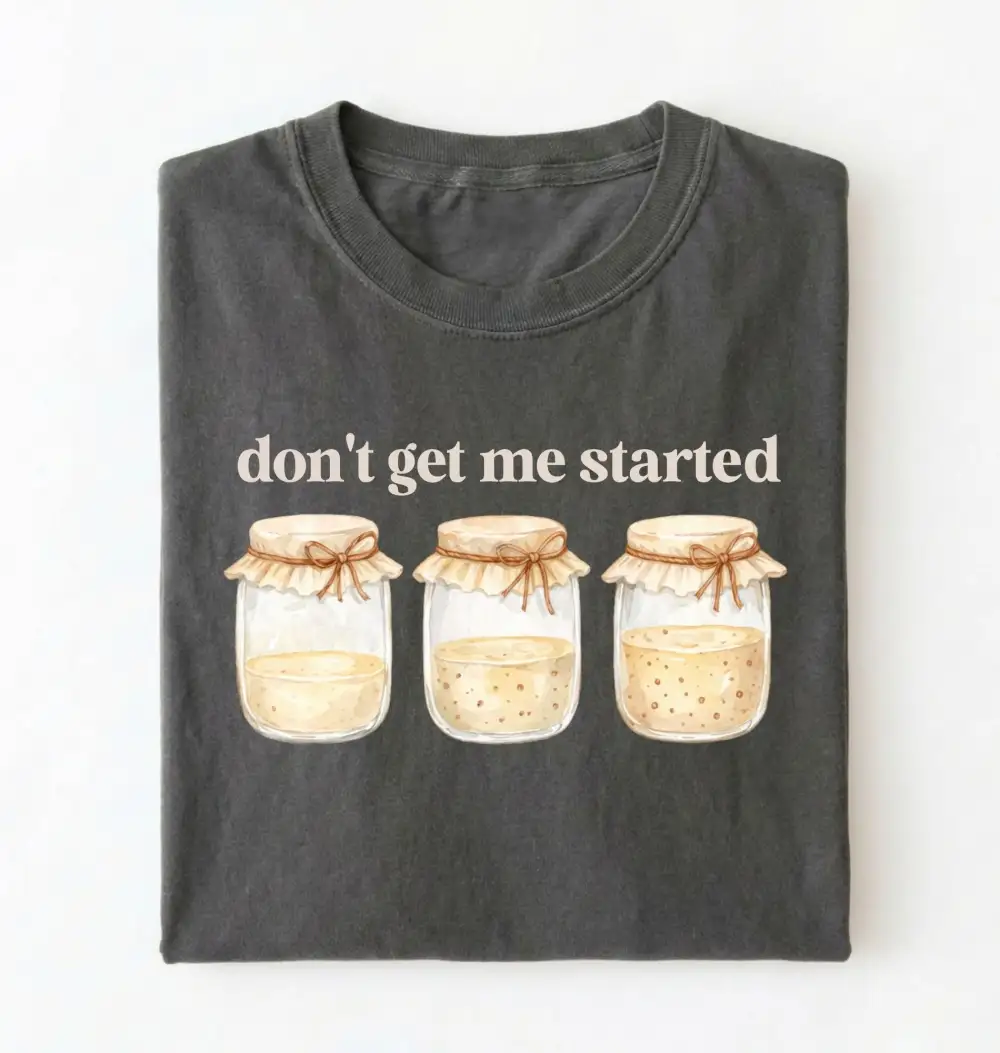 Bread Baking Graphic Cotton Tee
