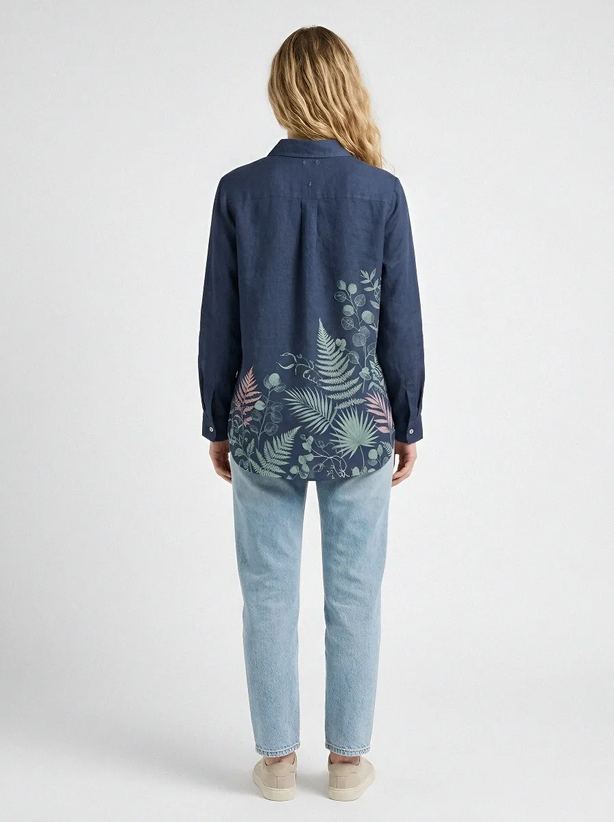 Botanical Nature Lover Casual Shirt Classic