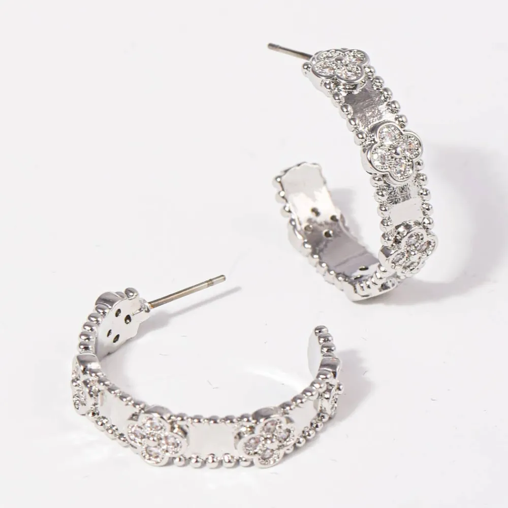 Graceful Statement Hoop Earrings