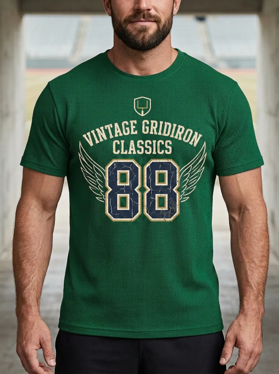 Men's Gridiron Vintage Wings T-Shirt