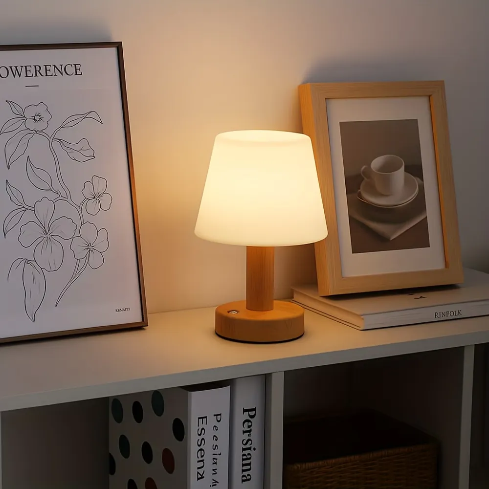 Minimalist Wooden Lamp