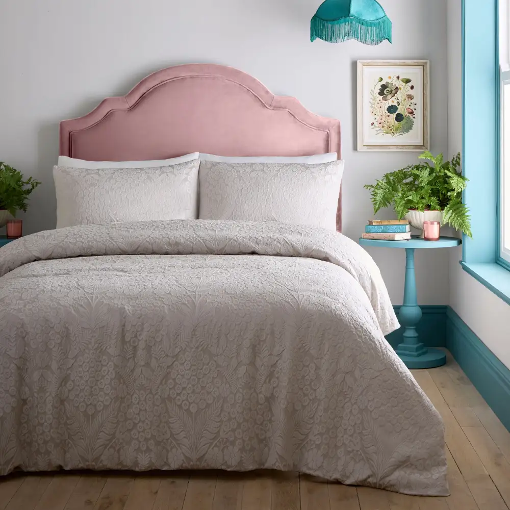Reversible Floral Duvet Cover Set