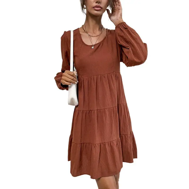 Women's Puff-Sleeve Dress