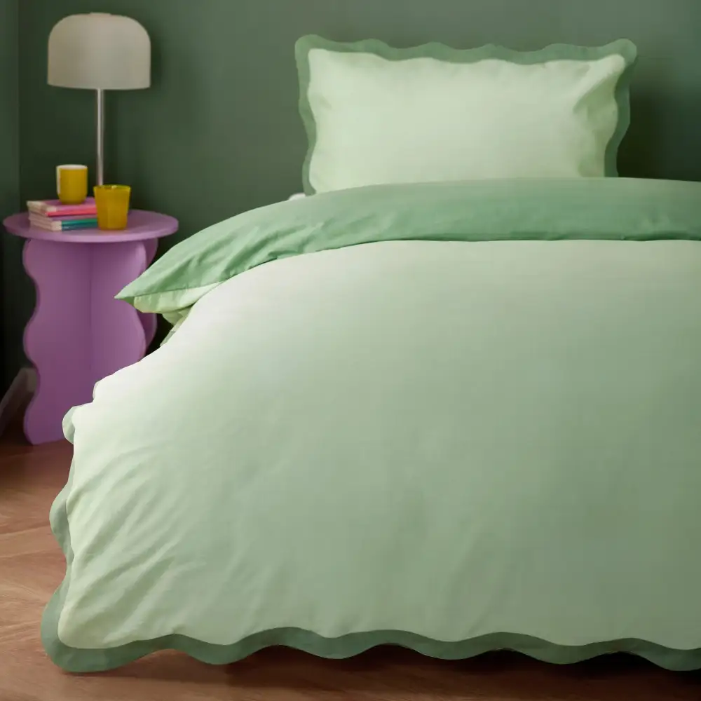 Refined Bedroom Celestial Cotton Duvet Cover Set