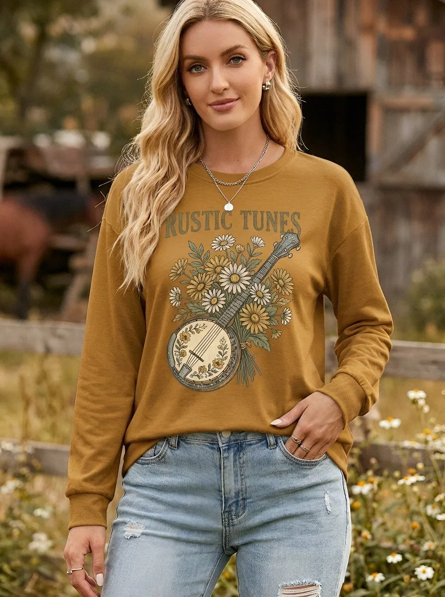Country Music Long-Sleeve Shirt