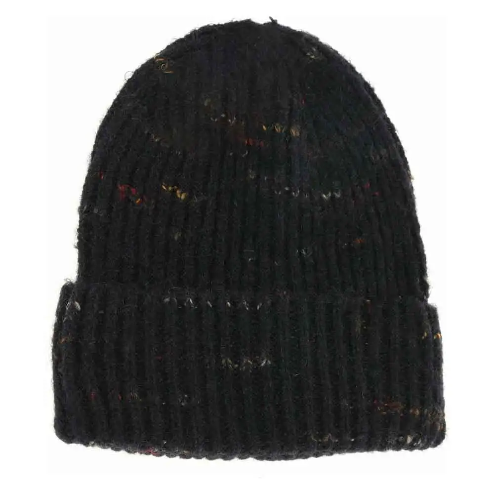 Unisex Marled Knit Cuff Beanie