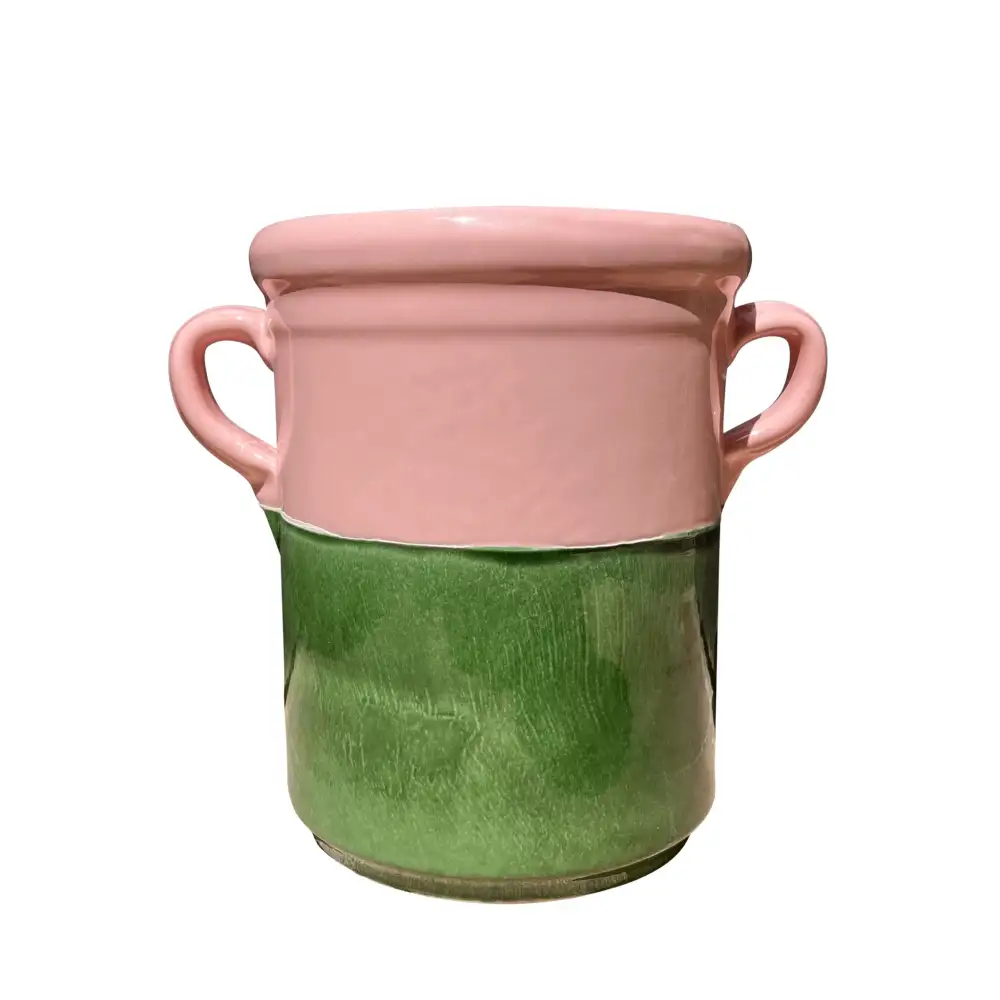 Poolside-Inspired Ceramic Wine Cooler
