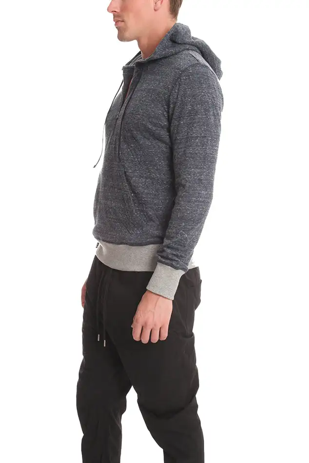 Cashmere Cotton Zip Hoodie