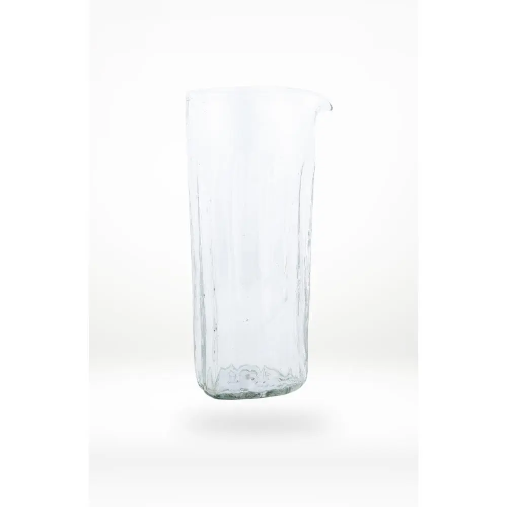 Glass Beverage Serving Pitcher