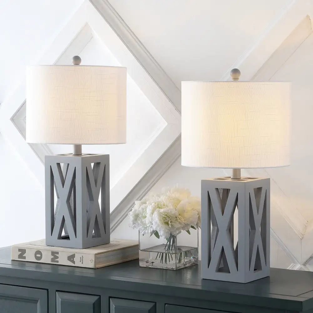 Wood LED Table Lamp