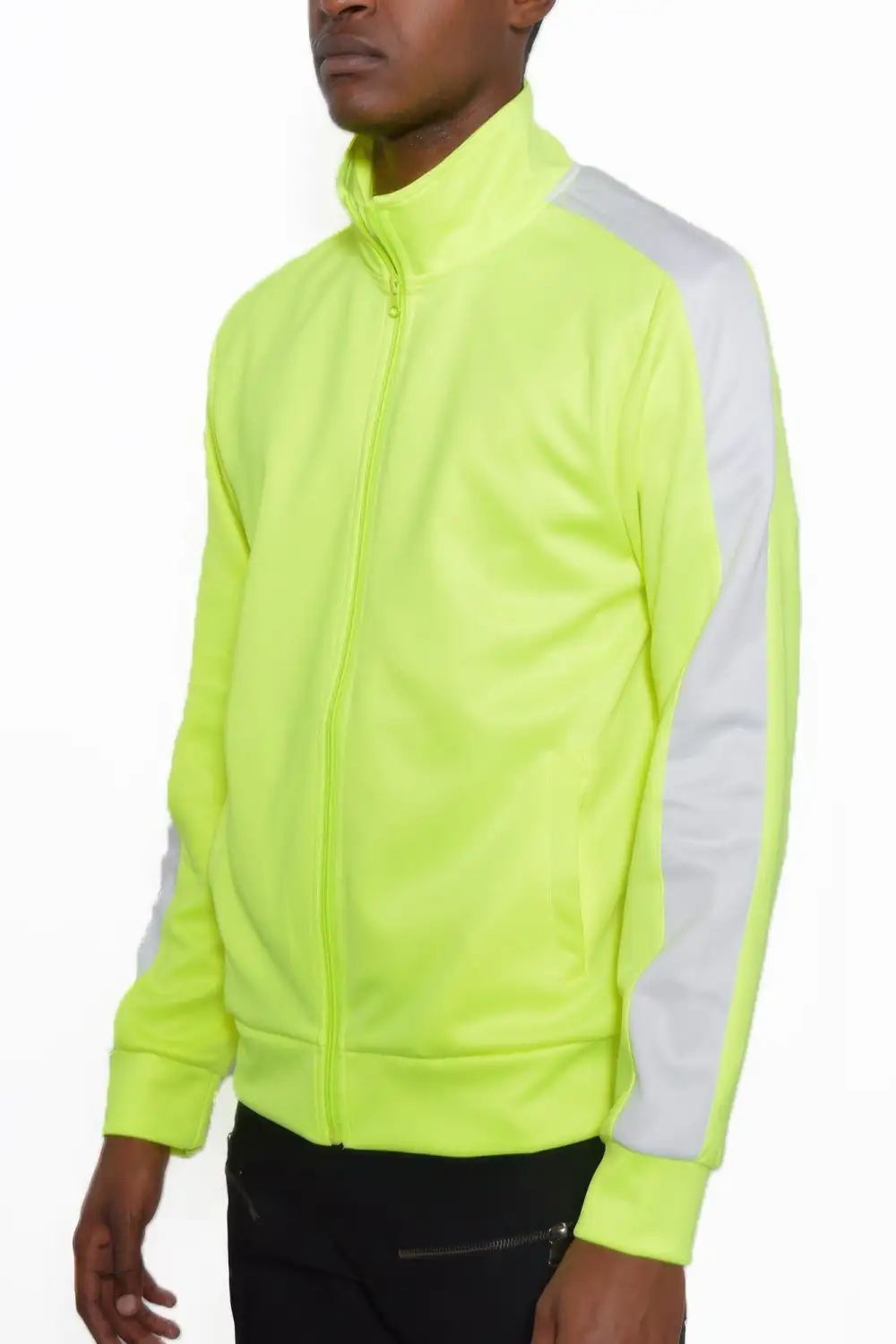 Single Stripe Track Jacket Athletic Style