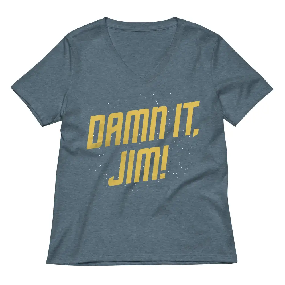Classic Quote V Neck Tee