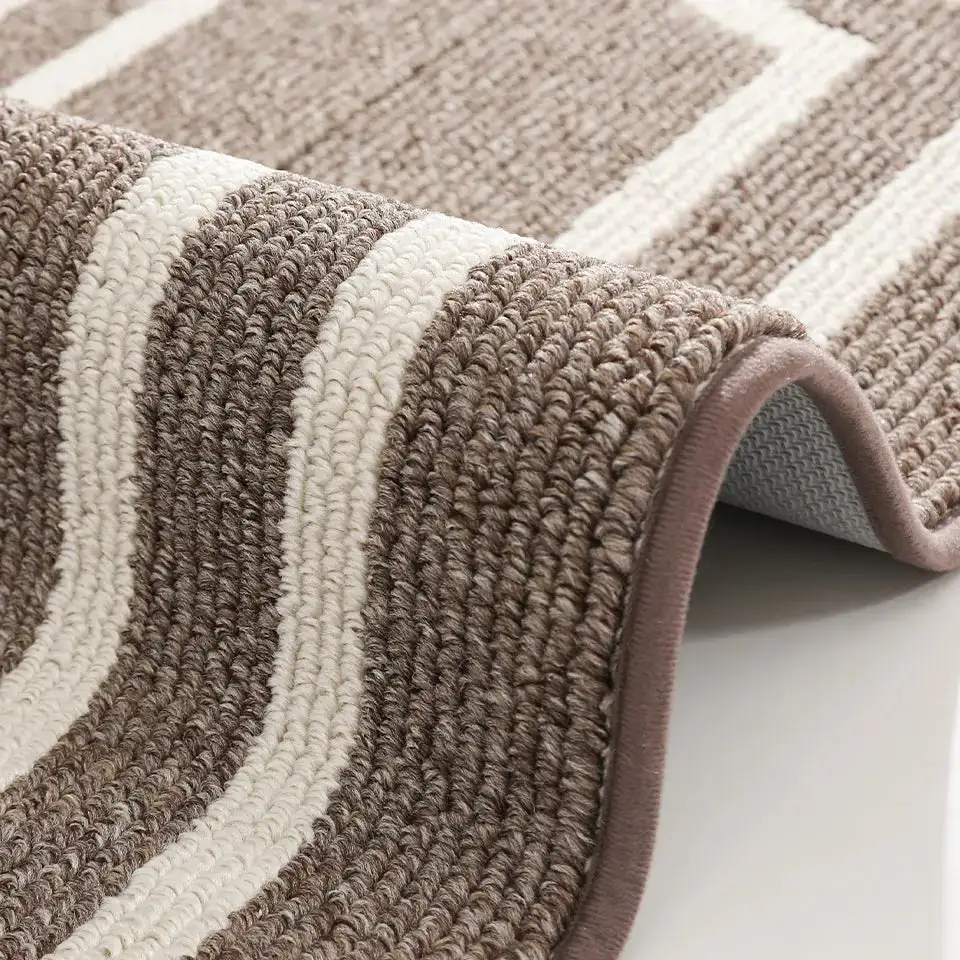 Long Oval Washable Kitchen Rug