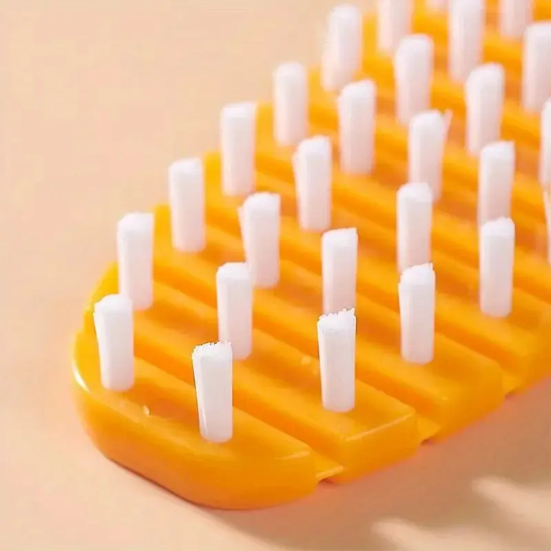 Multi-Functional Plastic Brush For Vegetables And Fruits